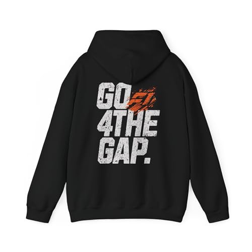 Ayrton Senna Go 4The Gap Unisex Hooded Sweatshirt – Bold Racing Graphic Hoodie | Inspired by Legendary Motorsport Spirit2