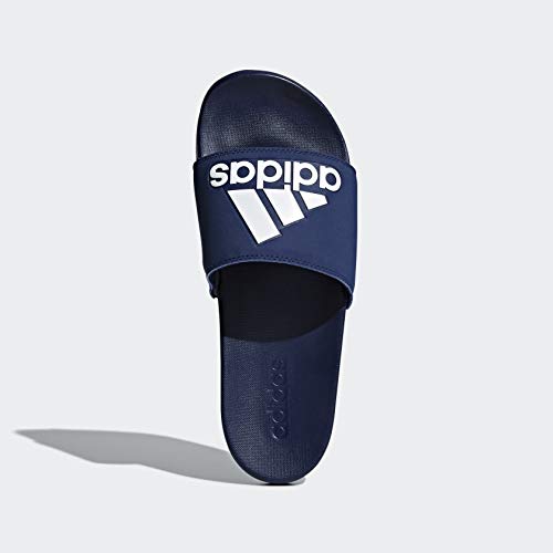 Image of adidas Performance Men's adilette Comfort Sandal, dark blue /white /dark blue, 13 M US