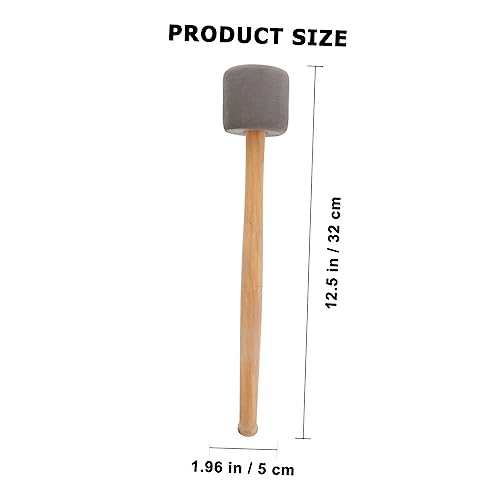 GALPADA 4Pcs Palillos para Bombo con Mango miniatura 7