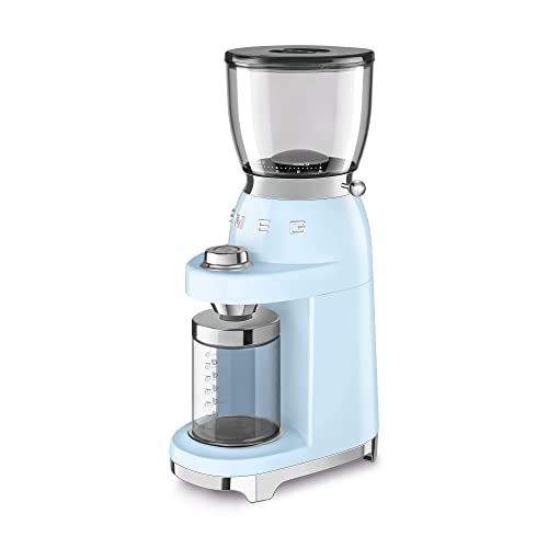 Smeg 50's Retro Pastel Blue Coffee Grinder