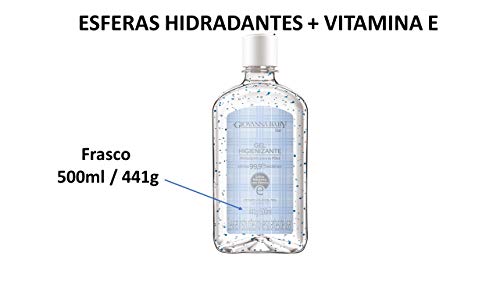 Alcool em Gel Giovanna Baby Blue 500ml Válvula Pump