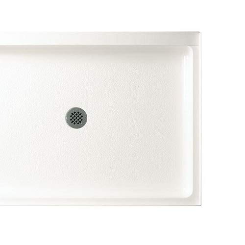 Swanstone Ff03448Md.010 Veritek Center Drain Shower Base, 48-In L X 34-In H X 5.5-In H, White #TOP1