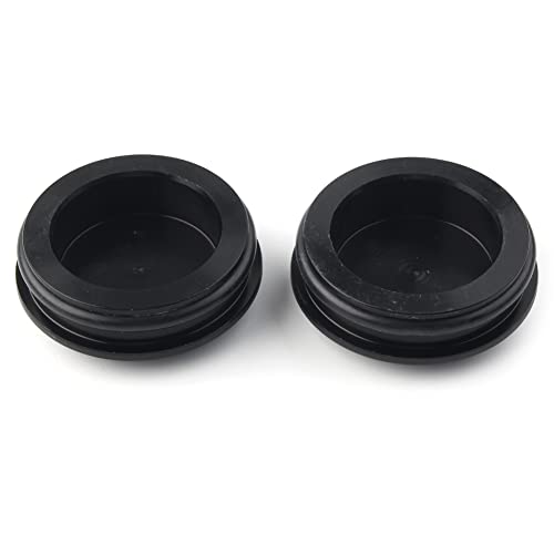 Couvercle de boulon de pivot de bras oscillant en aluminium noir - 3