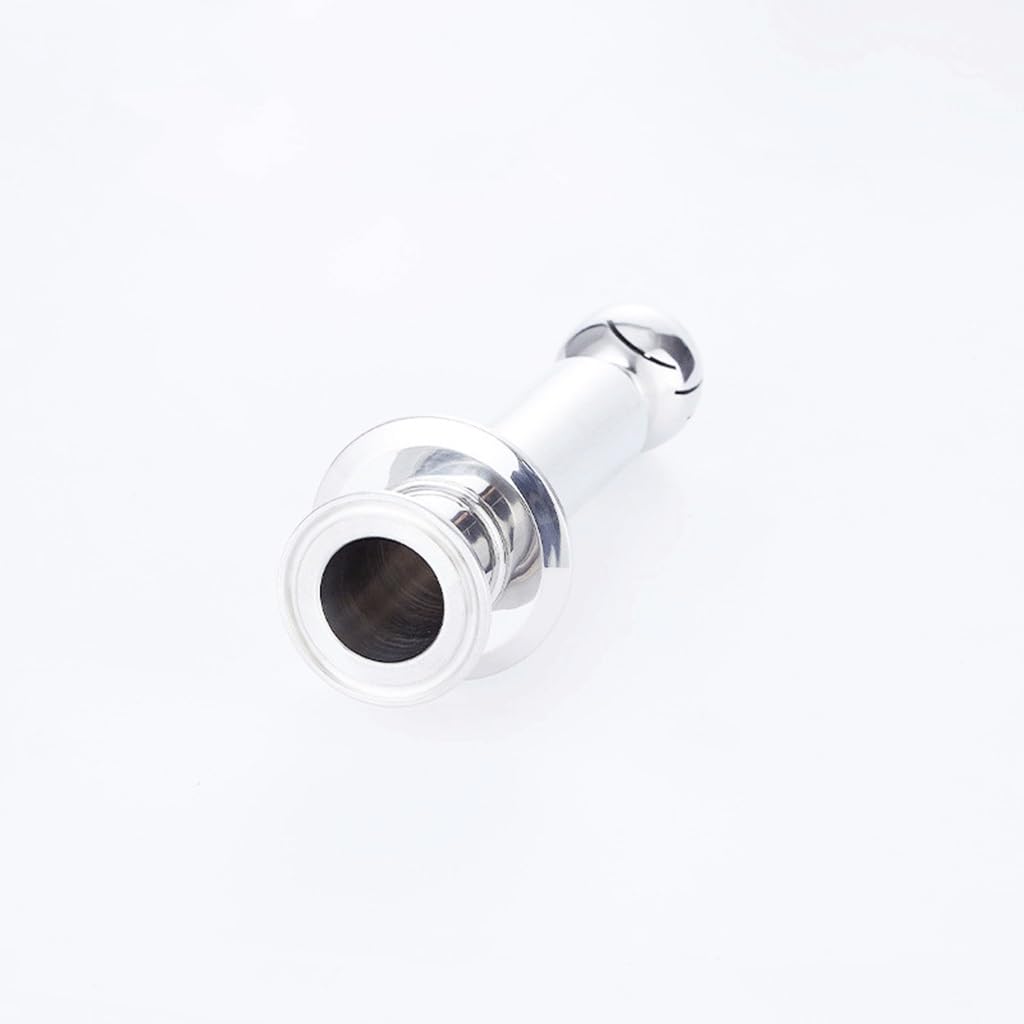 CIP - Herramienta de limpieza de tanques de 3,8 cm con triple abrazadera, acero inoxidable 304 para mejorar eficientemente el hogar, 50,5 x 50,5 mm, 1 unidad