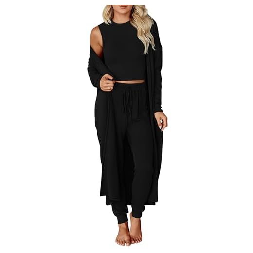 KIRUNDO Women's 3 Piece Lounge Set