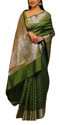 Generic silver kanjivaram silk saree – image 2