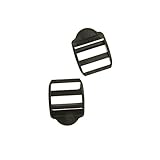 ordensspangen feuerwehr aus Kunststoff Prym 416390 - Klemm-Leiterschnallen KST 25 mm schwarz