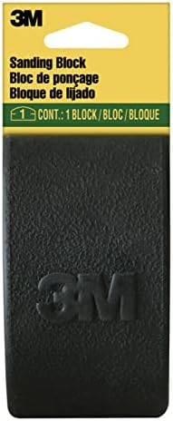 3M 9292 70mm x 125mm Rubber Sanding Block - (Pack of 1)