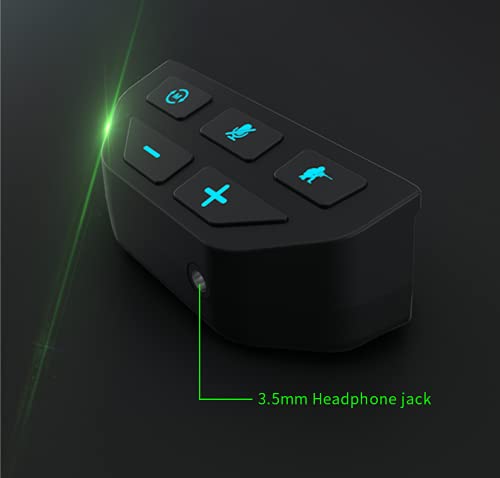 Wzmacniacz dźwięku z wieloma korektorami dźwięku adapter do słuchawek kompatybilny z Xbox One Series X/S adapter do słuchawek audio kompatybilny z zestawem słuchawkowym Xbox, sterowanie