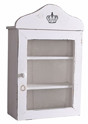 Unbekannt Medizinschrank „Villa Amalia“ – Shabby Chic Wandvitrine |...