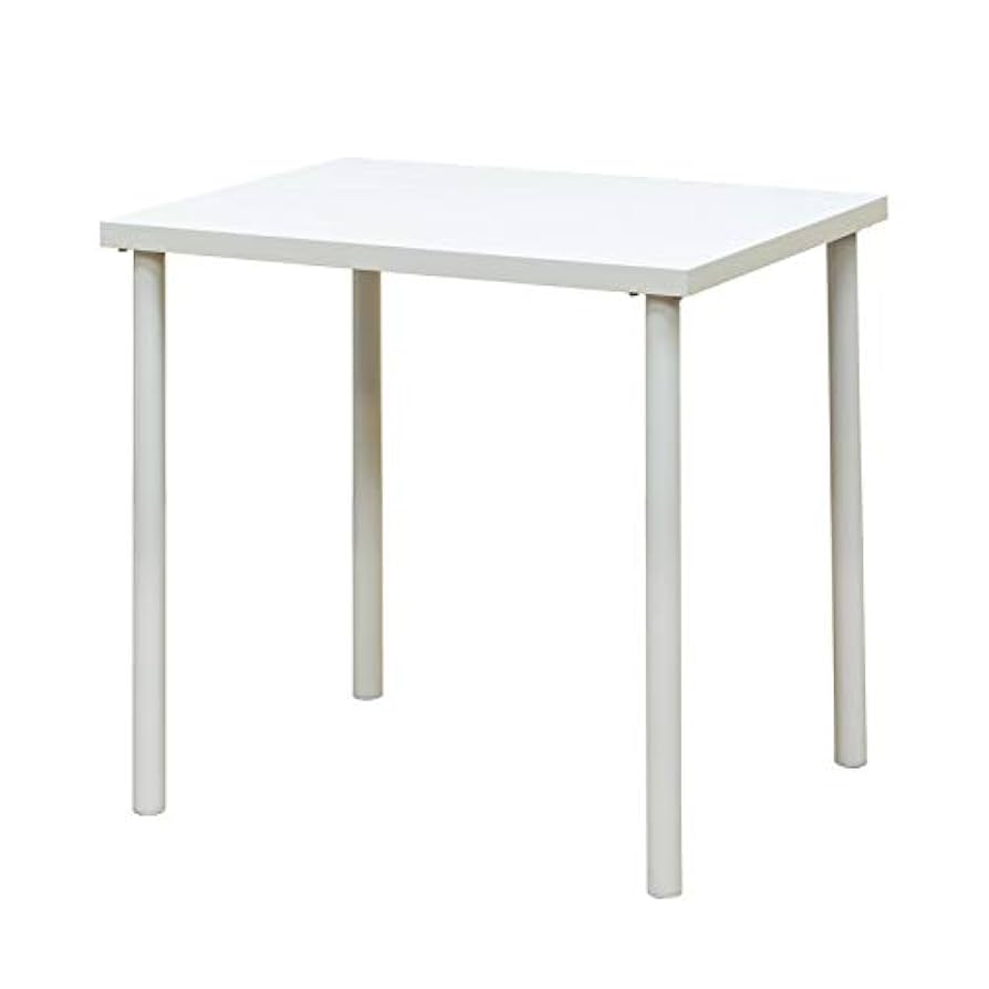 フリーテーブル　75×60 ホワイト サカベ フリーテーブル 75×60cm 長方形 デスク テーブル 作業台
