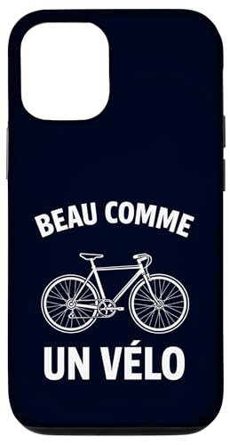 Beau Comme Un Velo �t�����` �T�C�N�����O �t�@�j�[ ���]�� ���[�h�o�C�J�[ �X�}�z�P�[�X iPhone 12/12 Pro �p