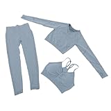 Healeved 1 Ensemble Costume De Yoga Vêtements D'entraînement Femmes Pantalons De Yoga Fe...