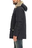  Woolrich Arctic Anorak parka uomo con pelliccia-DKN Blu-XL