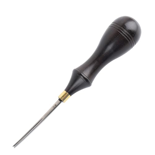 Chanfros de Borda de Couro TOPINCN, Ferramenta Skiver de Borda de Couro Com Bordas Afiadas, Lâmina d