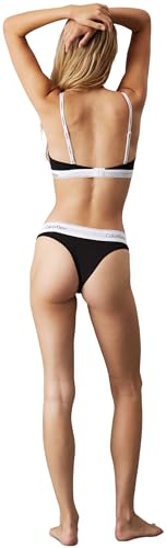 Calvin Klein Soutien-Gorge Balconnet en Microfibre Stretch - Confection Premium Doublée