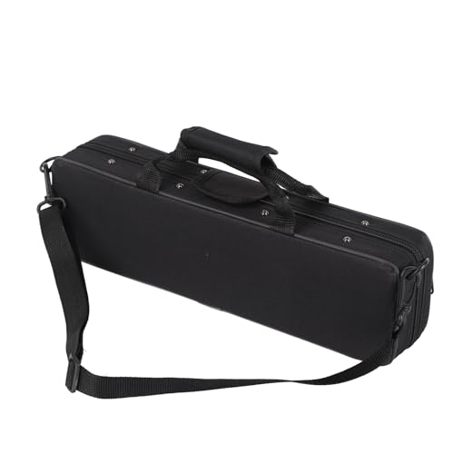 Watris Veiyi 16 Hole Flute Case, Waterproof Flute Case with Adjustable Shoulder Strap, Lightweight Oxford Cloth Flute Case Carrying Bag for 16 Holes Flute (Confirm Size Before Purchase)