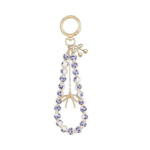 chorfla Cherry Keychain Wristlet Bag Charms for...