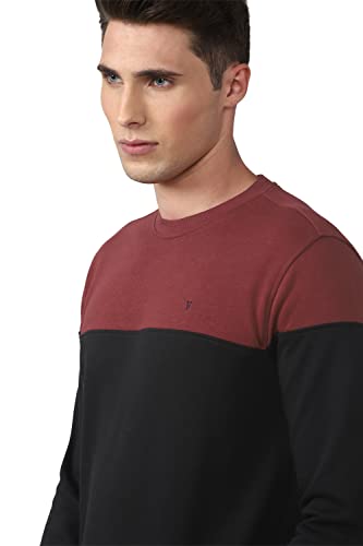 Image of Van Heusen Cotton Blend Men Crew Neck Sweatshirt