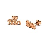 ❤️ HOHER QUALITÄTSSTANDARD: Unsere Ohrstecker sind mit viel Liebe zum Detail designed in unserer kleinen Manufaktur nahe Berlin. Sie sind nickelfrei, antiallergen und anlaufgeschützt. Sämtliche deutschen sowie EU-Qualitätsvorgaben für Schmuck insbesondere Kinderschmuck werden erfüllt.