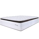 Colchão Queen Molas Ensacadas com Pillow Top Extra Conforto 158x198x38cm - Premium Sleep - BF Colchões