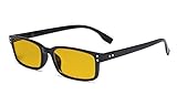 Eyekepper Verres BB90 - Verres teintés ambrés avec revêtement 12 couches. Protection UV 100%.
