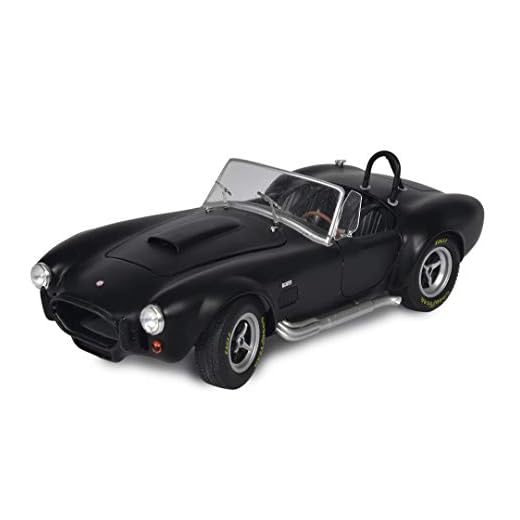 Solido - 1:18 AC Cobra MKII - Maqueta de Coche Escala, Color Negro