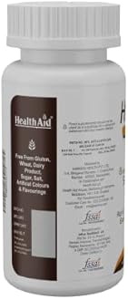 HealthAid Hair-Vit with Biotin, Zinc, Folic Acid, Fibre & Multivitamins | Hair Supplement for Men & Women | Supports Stronger, Thicker & Shinier Hair | 30 Softgel Capsules