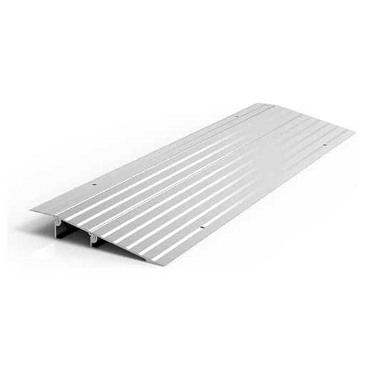 EZ-ACCESS TRANSITIONS Modular Aluminum Entry Ramp, 1.5" Rise