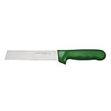 Dexter Sani-Safe® Stainless Steel Produce Knife with Green Polypropylene Handle - 6"L Blade