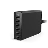 Anker Powerport 6 Lite gehabt Black innen schwarz Ladegerät von Mobiltelefonen – Ladegeräte von...