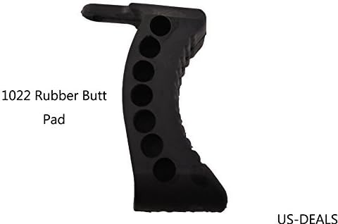 Ruger 10 22 10/22 10-22 New Generation Recoil Pad, Recoil Butt Pad, Recoil Buttstock Pad, Butt Pad, Buttstock Pad, Stock Pad, Rubber Pad, Black