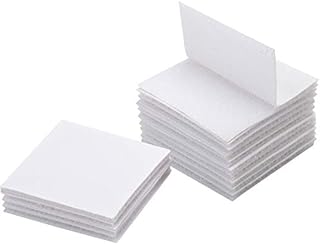 BRAVESHINE Industrial Strength Sticky Pads Heavy Duty, Wall Hanging Strips, Extra Strong Hook and Loop Tape, Double Sided and Removable for Walls, Floor, Plastics, Glasses, Metals (12PCS, 30x100mm)