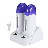 3 Arten Mini Enthaarungswachs Heizung, mit Heizungsbasis Wachs Enthaarungs erhitztem Wärmer, dauerhafte schmerzlose Wachs Epilierer Maschinen tragbare Körper Haar Abbau Maschine(EU2#)