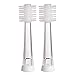 Brilliant Lumi Travel Sonic Toothbrush Replacement Heads - Round Brush Head with Micro Bristles, 2 Heads