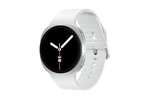 Samsung Galaxy Watch8 Smartwatch, 44 mm, Silber, Bluetooth (CAD Version & Garantie) - AI-Assistent (Gemini), Schlaf-Coaching, Fitness-Tracking