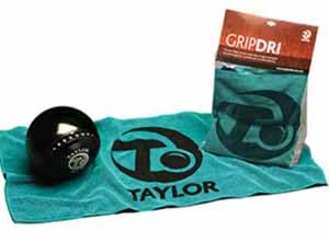 Taylor Bowls Grip Dri Cloth -Turquoise