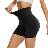 CAMPSNAIL Workout Biker Shorts Women - 3'/5'/8' High Waisted Tummy Control Spandex Booty Volleyball Shorts for Yoga Dance