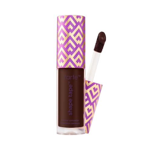 Image of tarte shape tape concealer - Full-Coverage Creaseless Soft Matte Finish, Brightening Under-Eye & Face Makeup, 16hr Longwear, Vegan & Cruelty-Free