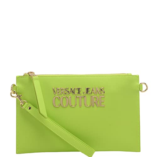VERSACE JEANS COUTURE Bolso De Hombro De Mujer Marca, Modelo Lock Lock 74VA4BLXZS467, Hecho De Piel Sintética. Verde Verde Claro, verde claro, Talla única VERSACE JEANS COUTURE Bolso De Hombro De Mujer Marca, Modelo Lock Lock 74VA4BLXZS467, Hecho De Piel Sintética. Verde Verde Claro, verde claro, Talla única