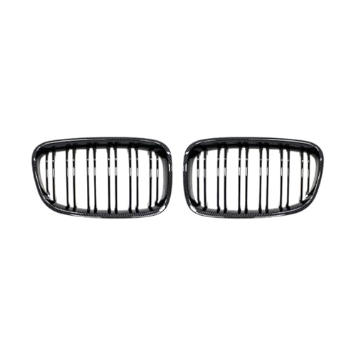 Calandre course pour BMW Série 1 F20 F21 2011-2014 pare-chocs avant grilles double lamelles noir