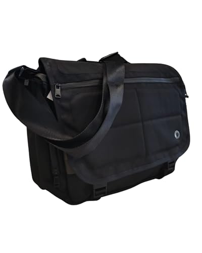 Sac messanger Napapijri Dossier N8d02 noir en polyester robuste pour proteger vos documents