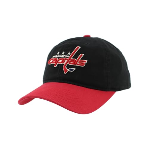 Washington Capitals NHL Officially Licensed Adjustable Hat Scholarship Icon Two Color