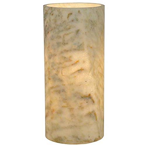 Meyda Tiffany 4"W x 10"H Cylindre Shade in Light Green