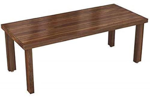 Image of Sheesham Solid Wood 8 Seater Dining Table for Living Room (Walnut)