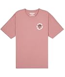 Hurley Men's Palm Short Sleeve T-Shirt, Phantom Rose, M