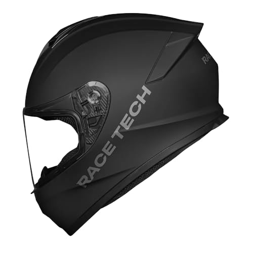 Capacete Race Tech Hit Monocolor Matte Black - 56