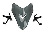 CIEMJSYNF Déflecteur de Pare-Brise de Moto, Accessoires de Modification de carénage, Compatible avec CB1000 CB 1000 Hornet Hornet/SP 2025(Smoky)