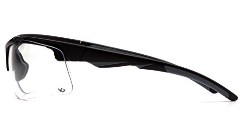 Venture Gear Pyramex Safety VGSB8310ST Drone Tactical Safety Glasses with Military/Police Clear Anti Fog Lens