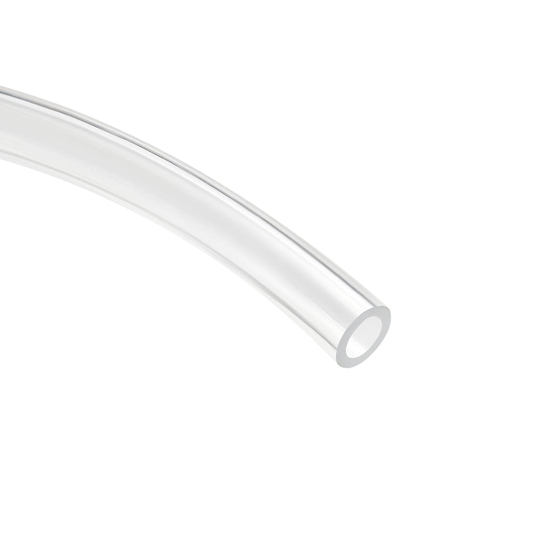 Tuyau flexible PU air pneumatique haute résilience 5m clair